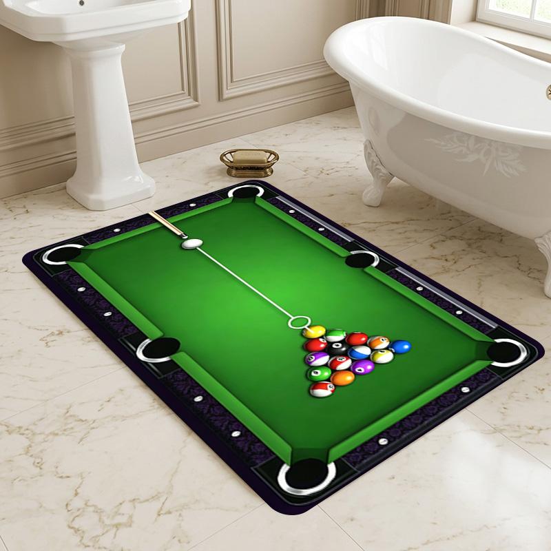 Pool Game Living Room Nonslip Area Rug Soft Carpet For Bedroom Game Playroom Sofa Office Home Decor Doormat Christmas Gift C9302214