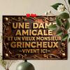 Vintage Französisches Zitat Blechschild Metall Wandkunst Rustikales Schild 7x11 Zoll