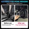 Car Angle Type Half Axle Disassembly Tool 1/2 Inch Drive L Shape Pry Bar Adapter Head For Auto Repair 2Pcs Black Crowbar Wrench