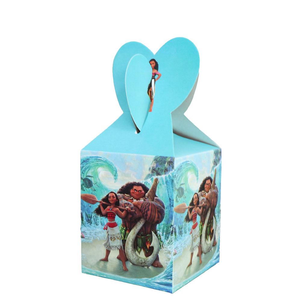 Moana Birthday Party Supplies Disposable Tableware Paper Plates Paper Cups Paper Towels Boy Decoration Green Environmental Protection