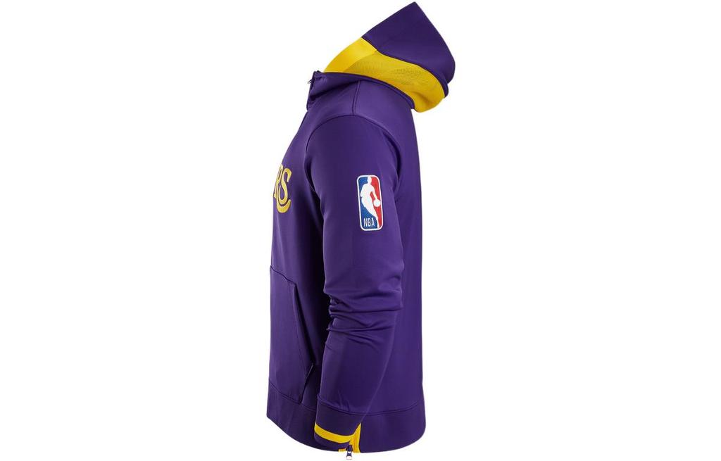 Nike Felpa con cappuccio full zip Dri-Fit Showtime Casa Los Angeles Lakers NBA DR2084-504