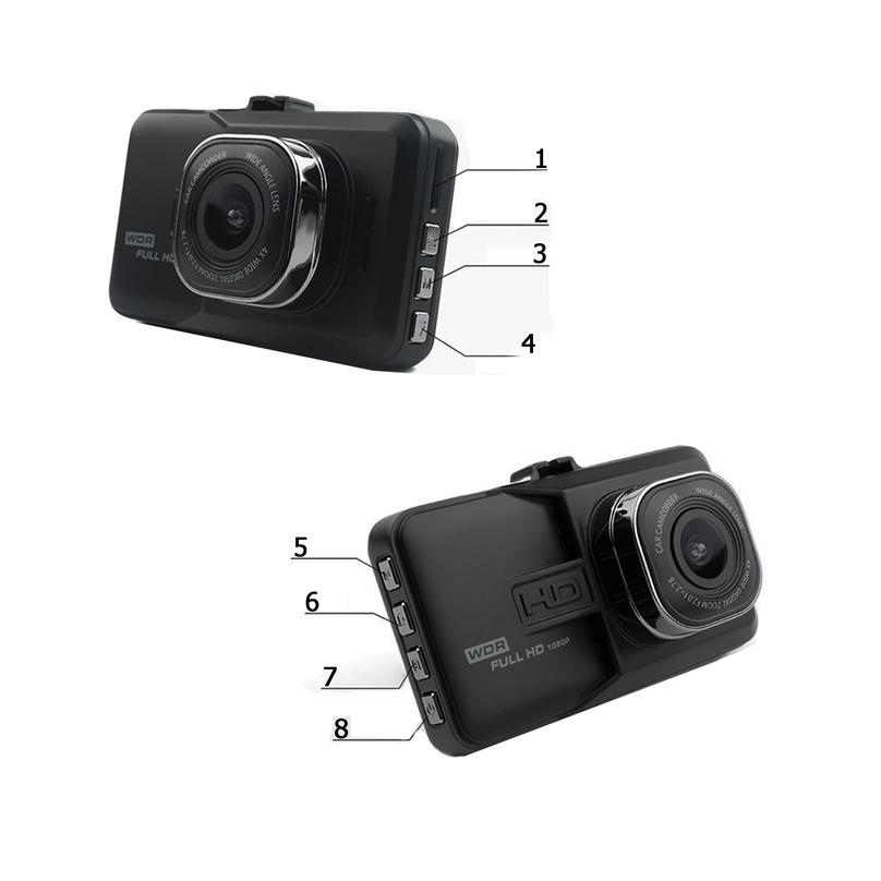 Kamera Samochodowa G636 Z Kamerą Cofania
