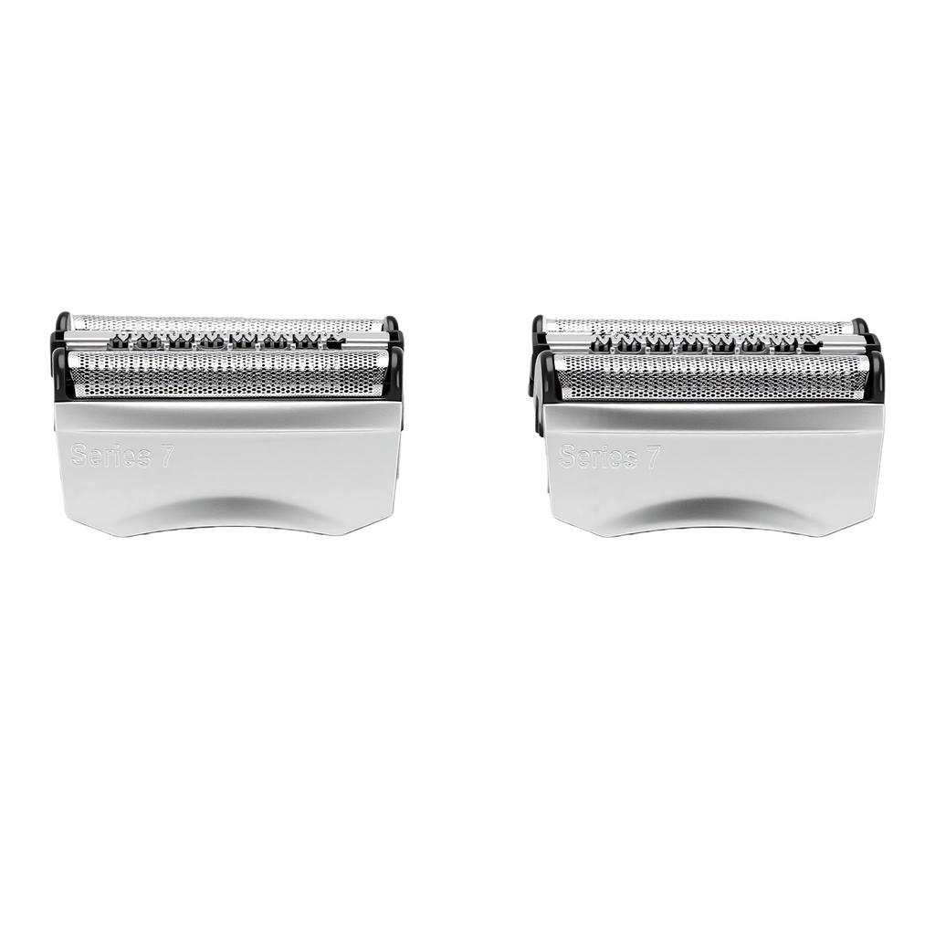 Foil Head Replacement for Series 7 720cc 730cc 750cc 760cc 790cc Trimmer Cartridge Head Stainless Steel Mesh 2 pcs Set