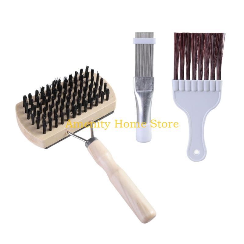 F26C Pack Of 3 Air Conditioner Coil Cleaners Cleaning Brush for best Performances