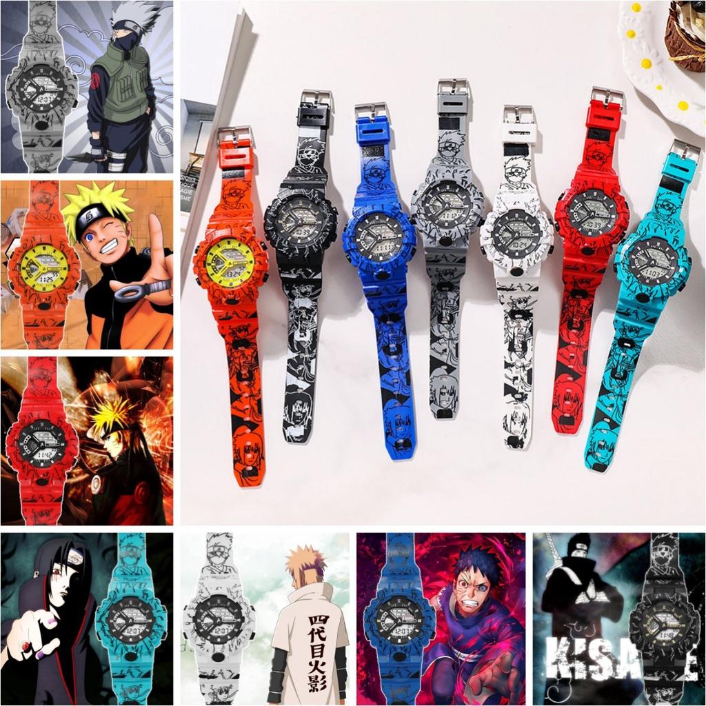 Sveglia Orologio Luce Notturna Spirale Naruto Per Bambini, Studenti E Appassionati Di Sport