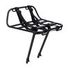 Bike Front Rack Aluminum Alloy Black Adjustable Support Column Bike Front Shelf for Commuting Traveling