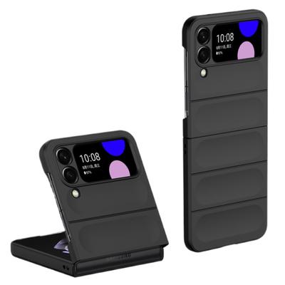 For Samsung Galaxy Z Flip4 3 5 5g Back Cover Phone Case Soft Liquid Silicone Anti-fall Shockproof Protect Funda Coque Cases
