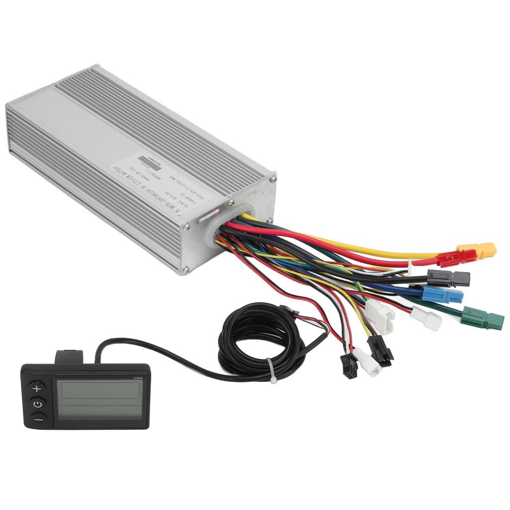 Electric Bike Conversion Kit 35A Controller S866 LCD Display Panel Set for Mountain Bike Scooter 1500W Motor