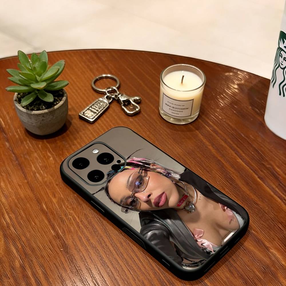 Doja Cat Singer Phone Case For iPhone 17,16,15,14,13,12,11 Plus,Pro Max,XS,Soft Silicone Black Cover iPhone15Pro