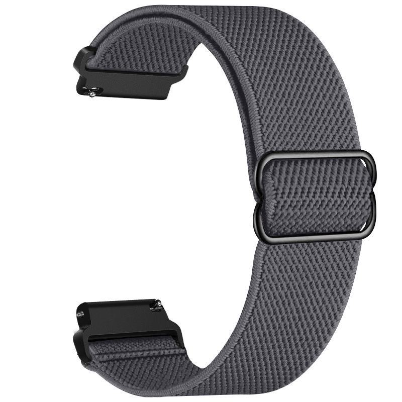 Curea elastică din nailon reglabilă, 20 mm/22 mm, pentru ceasurile Samsung Huawei GT3/Buds Woven