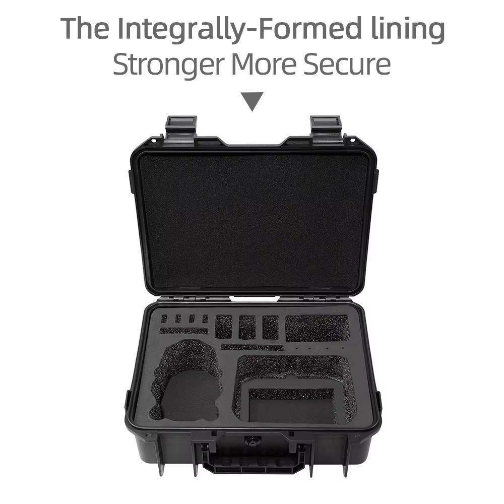 For DJI Mini 3/4Pro Case with Shoulder Strap, Mini 4 Pro Explosion Proof Case,Hard Shell  Mini 4 Pro Bag Portable Waterproof Box