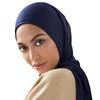 High-Quality Malaysian Modal Cotton Jersey Scarf with Rolled Edge