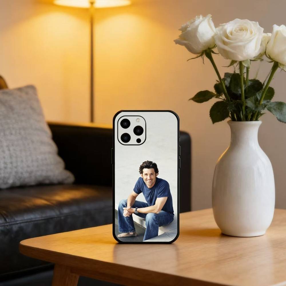 Patrick-s DD-Dempsey Phone Case For iPhone 16,15,14,13,12,17,Pro Max,Plus Silicone Black Case iPhoneXSMAX