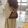 Saddle Bag Women Simple Solid Color Temperament Single Shoulder Crossbody bags Cute Casual Commuter Bags purses and handbags sac