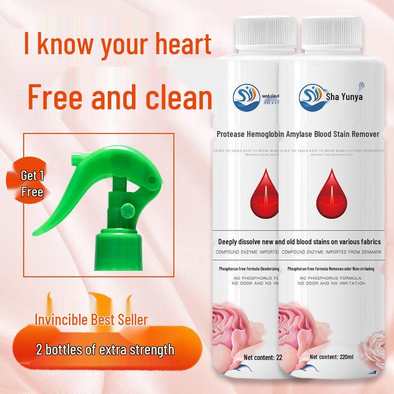 Stain Net: Menstrual Blood Stain Remover for Bedding & Women's Underwear