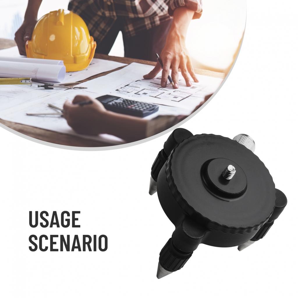 1/4palcový rozhraní pro měřič hladiny, základna 360 stupňů pro laserovou vodováhu, plastová