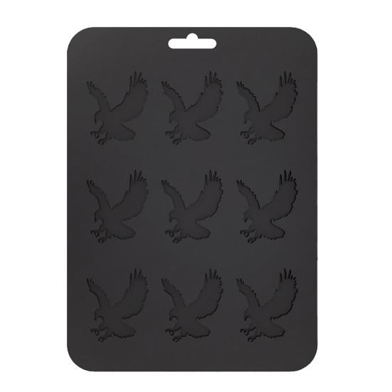 Silicone Eagle Ice Tray 9-Cavity Easy Release Chocolate Biscuit Mold DIY Creative Animal Shape Ice Cube Maker for Kitchen Baking