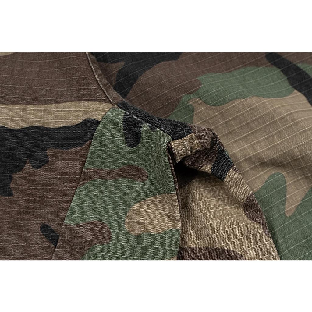 BeatStreet Camouflage Cargo Cropped Shorts for Men Wide Leg Patchwork Baggy Summer Shorts Oversized Loose Over Knee Pants