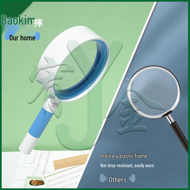 Kids' 65MM High-Magnification Handheld Magnifier