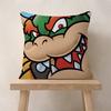 Super Cute Style M-MarioS Maple Design Cushion Cover Happy Autumn Harvest Decor Holiday Decorati Pillow Cover