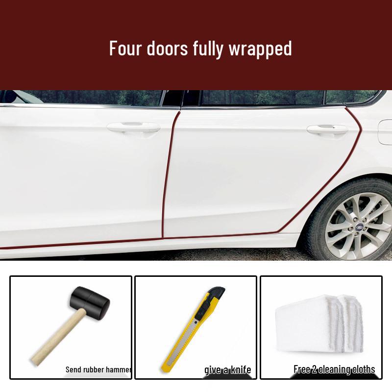 Honda CRV/Civic/Accord/Breeze Drzwi Samoprzylepna Gumowa Listwa Antykolizyjna