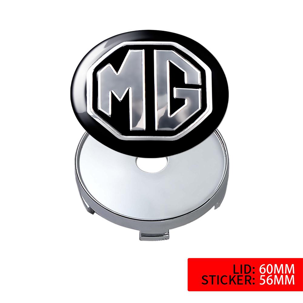 

4pcs 56MM 60MM Car Styling Wheel Center Cap Hub Replaced Covers Hubcap Sticker For Morris Garages MG ZS Cyberster MG4 ES5 HS ONE