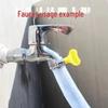 Elastic Hoop Handle Hose Clamp - Hand-Tightened Water Pipe Clip