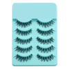 5 Pairs Beauty Makeup Handmade Long Thick Cross False Eyelashes Eye Lashes