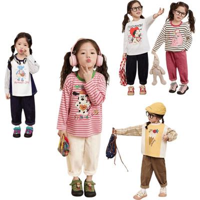 LUSON Okids Girls' Corduroy Harem Lantern Pants