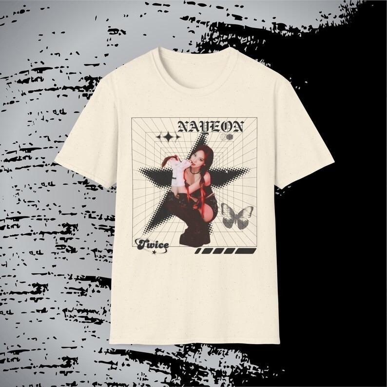 2026 Summer Fashion Trendy Tee Men Women Vintage TopTwice Nayeon Y2K Star Graphic Tee - Unisex Retro T-shirt
