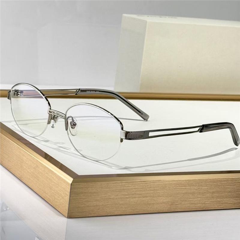 Lu Yuxiao Women's Retro Semi-Rimmed Glasses, Anti-UV & Blue Light, Gold Wire, Photochromic, Celebrity Style