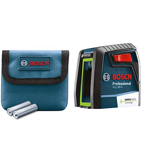 Bosch Professional Cross Line Laser (Direct Green Laser) GLL30G