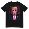 Funny Trump Bubble Gum Pink Usa Flag Tshirt