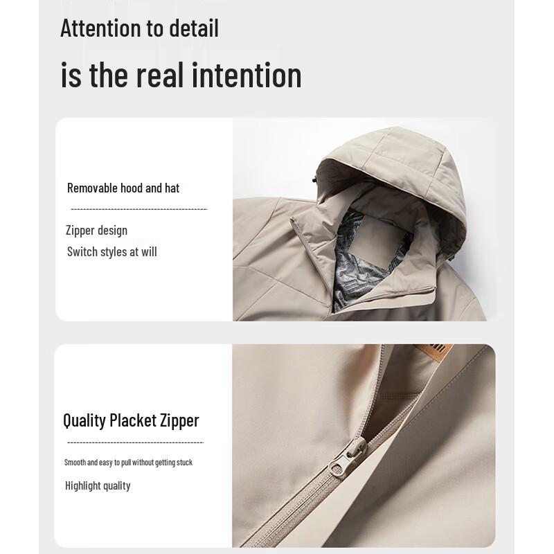 JEEP Men's Padded Hooded Winter Jacket