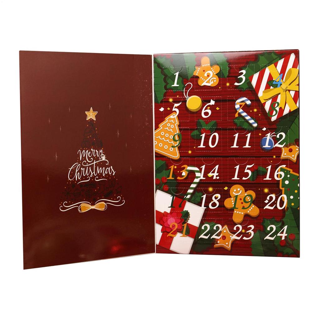 24 Days Fillable Reusable Christmas Advent Filling Box Kids Christmas Countdown Calendar For Birthdays Valentines Day Gifts