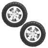 2pcs 52mm Aluminum Alloy Rr Tire Replacement Parts Fit for WPL D12 1/10 RC Truck (009)