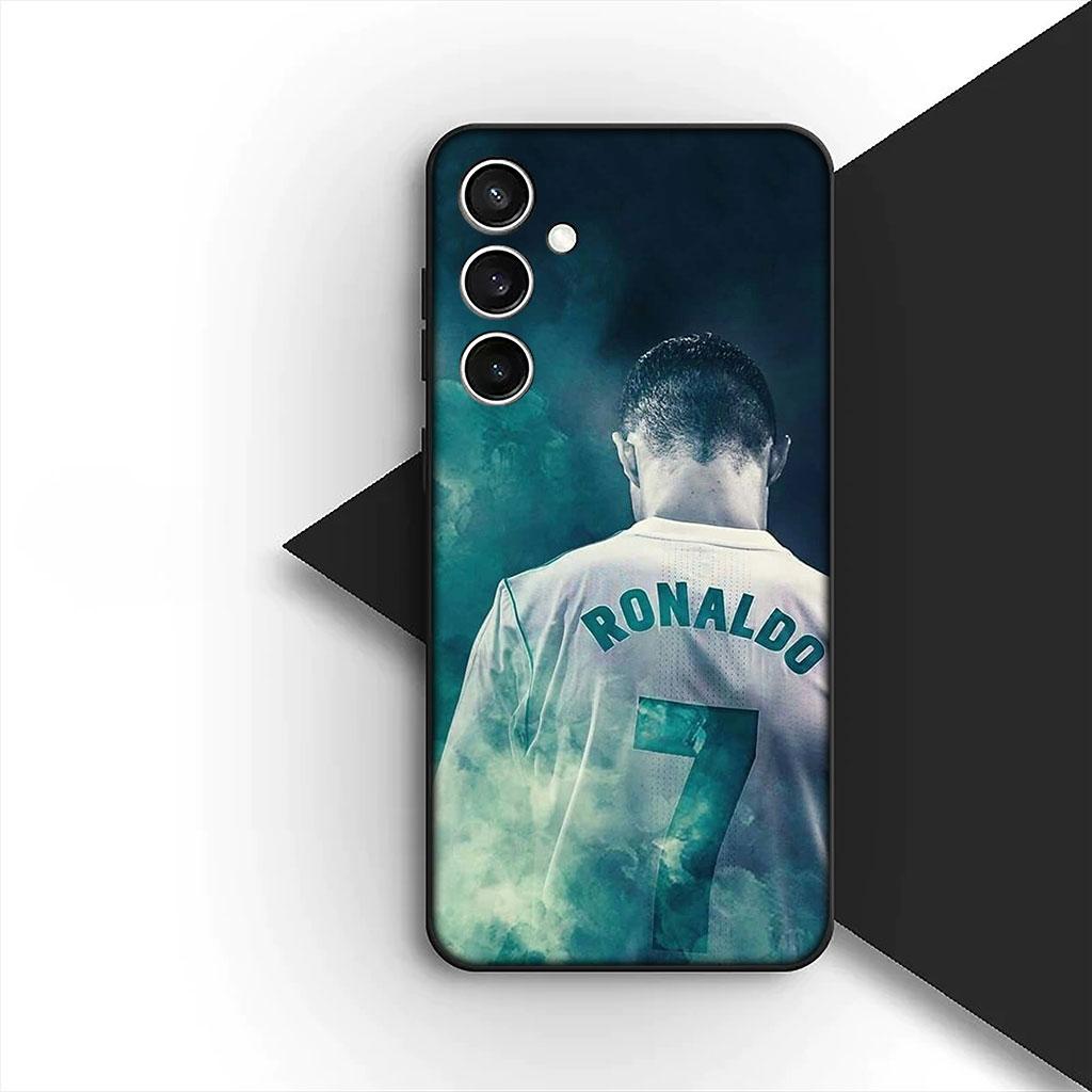 Phone Cover for Motorola Moto Edge 70 60 Fusion NEO Pro G Stylus G56 G96 G04 G05 20 Case  Soccer No7 King CR7s Football No 7