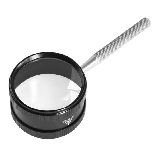 35x50mm 35X Portable Optical Magnifying Glass High Clarity Handheld Loupe Magnifier for Jewelry Identification