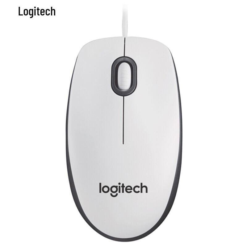 Logitech M100r Full-Size Wired Optical Mouse