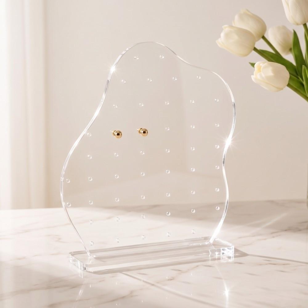 High-End Stud Jewelry Storage Organizer Clear Earring Holder Retail Market