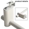 Hanging Towel Rail Cloth Hanger Bathroom Practical And Stylish Rust Resistant Compact And Space-saving Convenient Storage