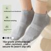 Pure Cotton Short Socks for Men - Thin Style, Odor-resistant, Sweat-absorbent and Antibacterial Boat-shaped Socks, Cotton Socks