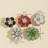 New Design Rhinestone Rhinestone Button Cover DIY Accessories Alloy Button Covers Set Shirt Button Box for Shirt Dress