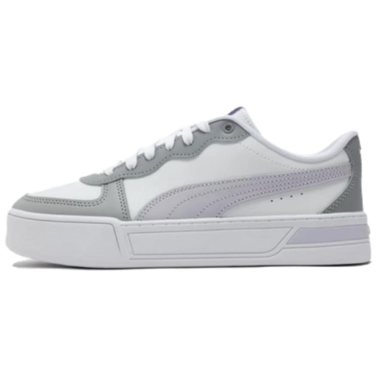 Puma Skye Trendy Sports Low-Top Sneakers Women Sneakers Gray Purple 374764-26