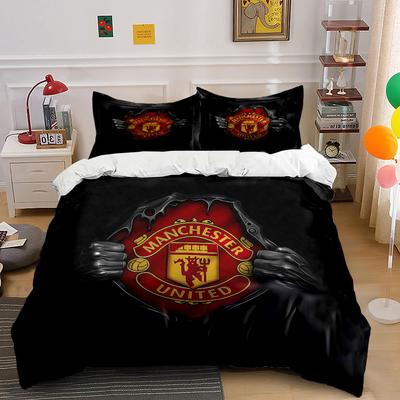 Design loga Manchester United. Sady povlečení Sady povlaků na přikrývku Povlaky na přikrývku Povlaky na polštář(1 * Povlak na peřinu 2 * Povlaky na polštář bez výplně)
