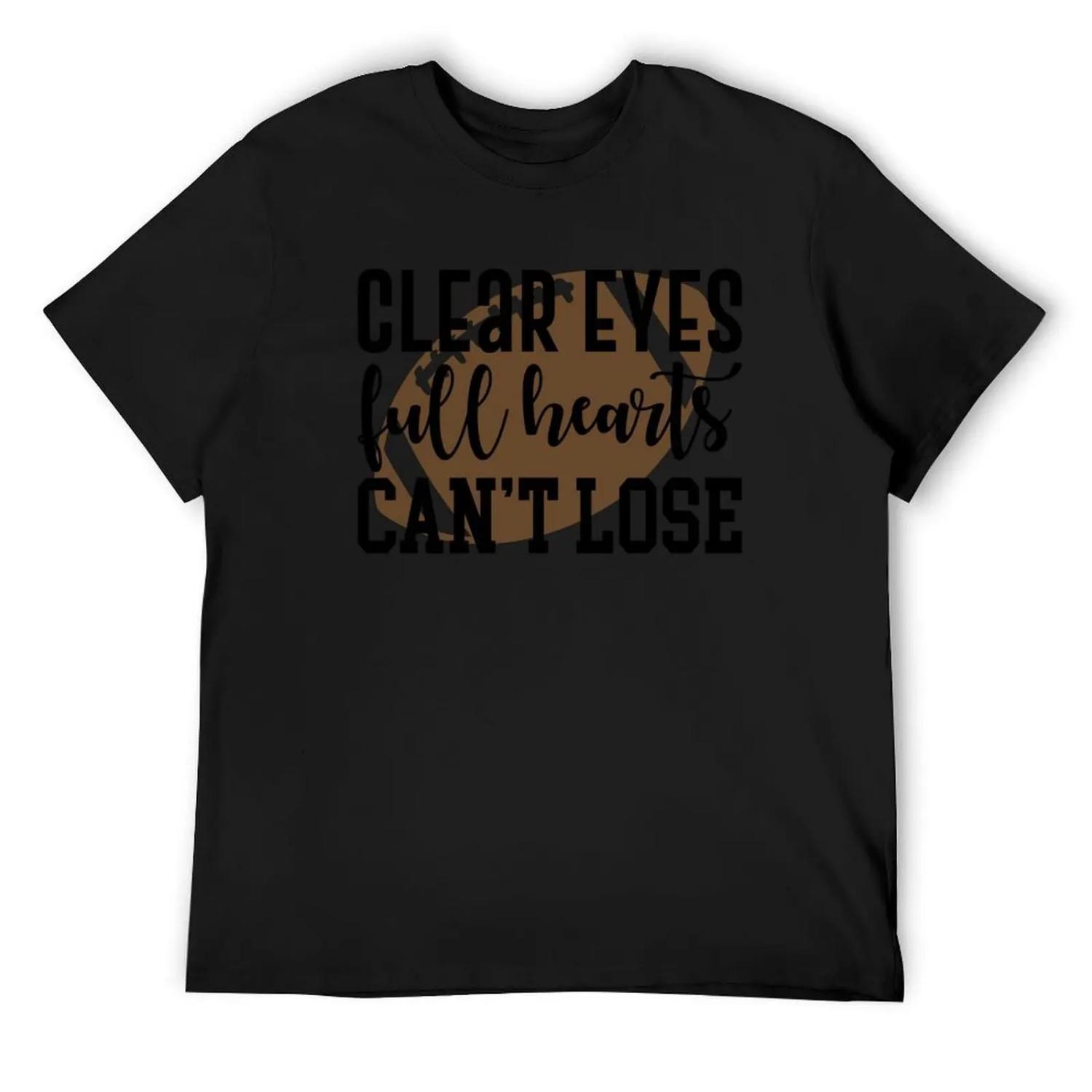 friday night lights - clear eyes T-Shirt fashion shirts anime clothes tshirts personalised summer 2025 Men s clothing S