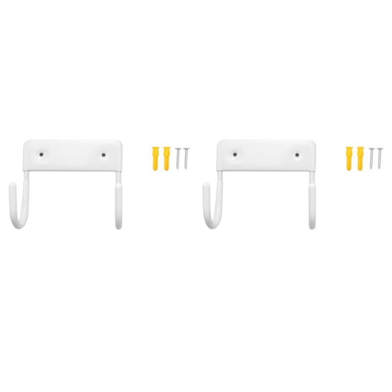 ABWR-2X Ironing Board Hanger Iron Board Wall Mount For Laundry Rooms White
