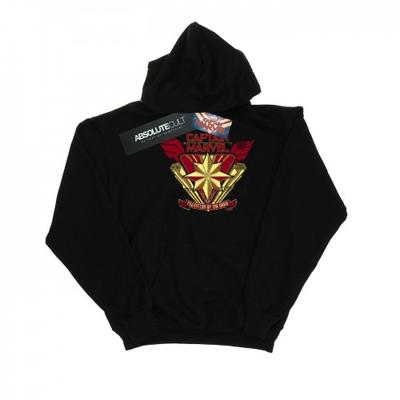 Womens/Ladies Captain Marvel Protector Of The Skies Hoodie