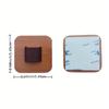 Porta Occhiali da Sole da Parete in Legno Organizer Porta Occhiali Gancio Adesivo per Occhiali Gancio per Occhiali da Sole Storage Regali