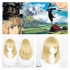 Gold-colored Howl Cosplay Wig With Realistic Scalp Top